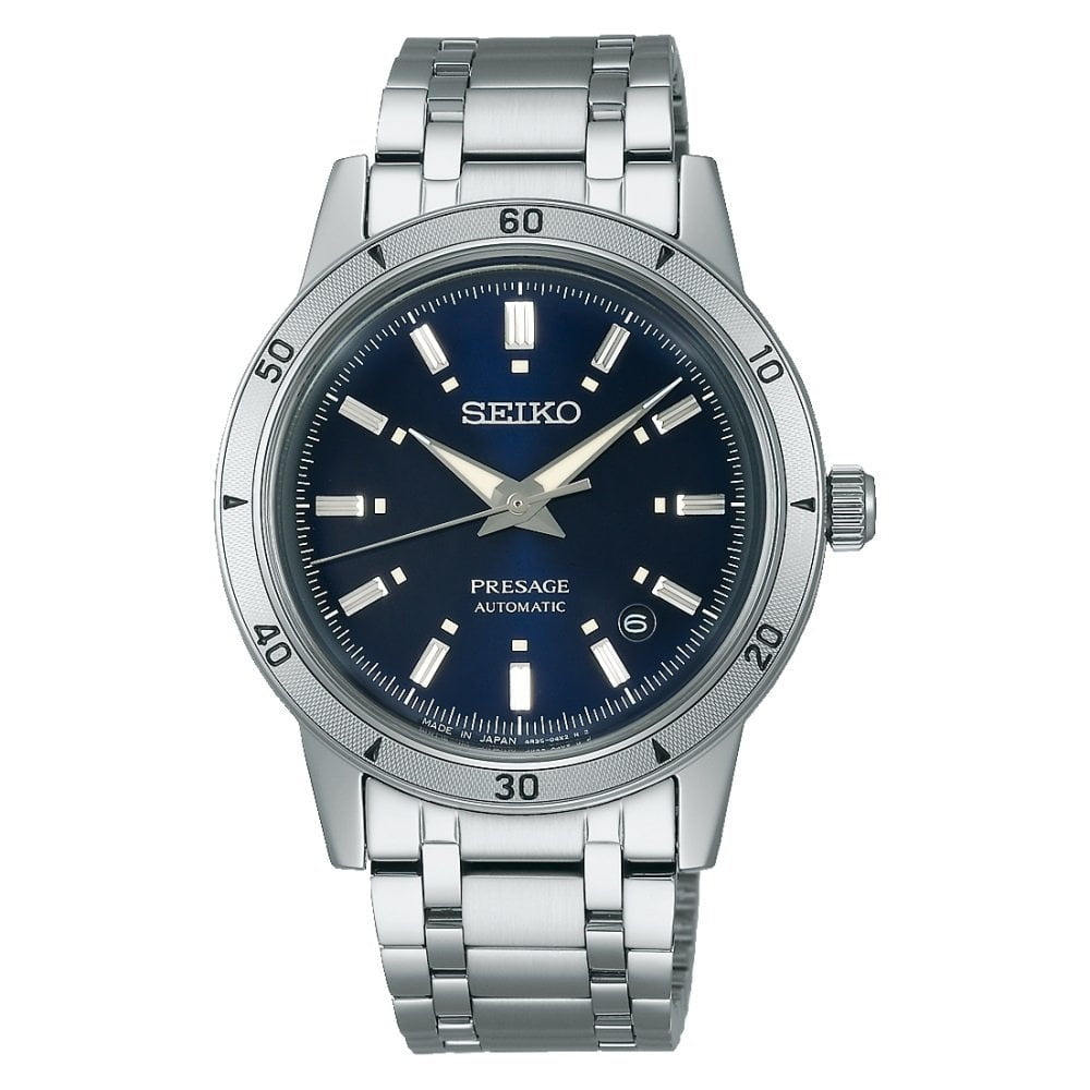 Seiko Mens Presage 60’s Style Automatic Watch 