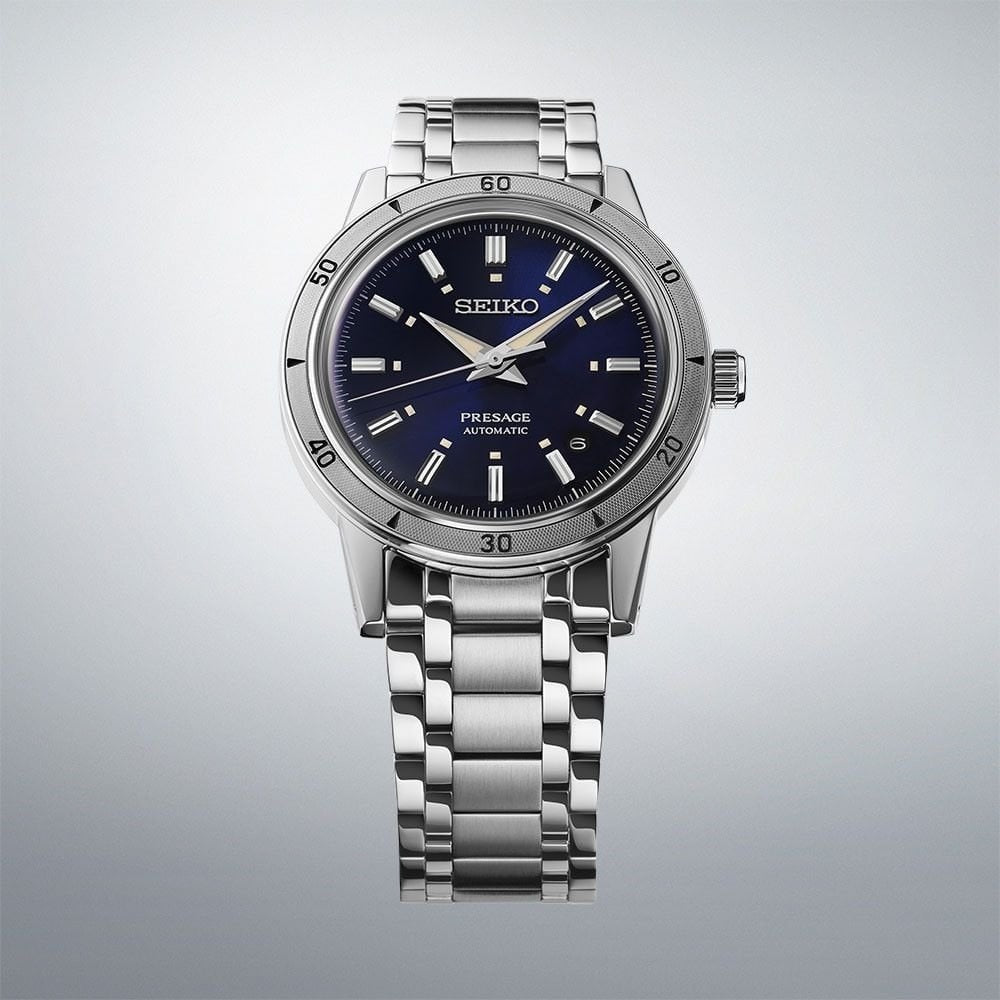 Seiko Mens Presage 60’s Style Automatic Watch 