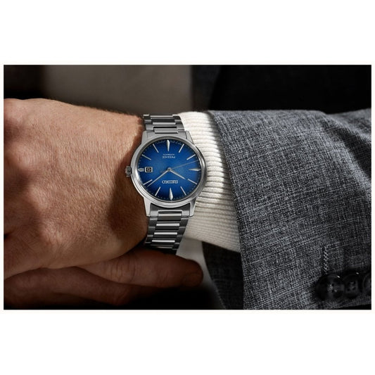 Seiko Presage Cocktail Time Blue Dial Watch