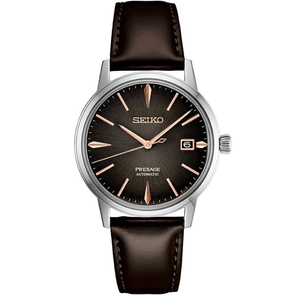 Seiko Presage Cocktail Time Brown Dial Watch