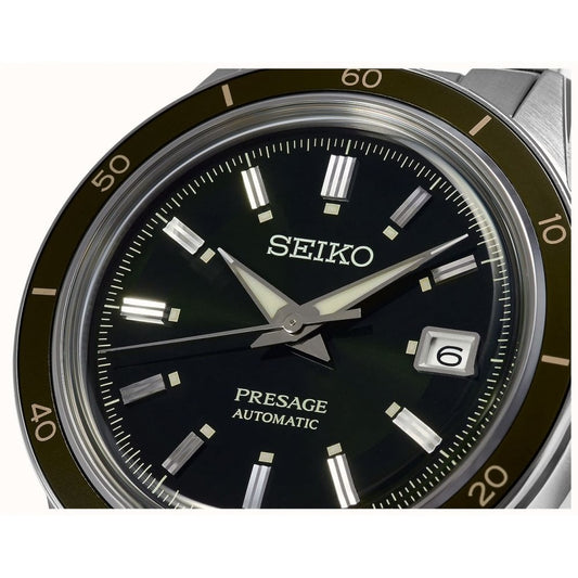 Seiko Presage Style60's Black Dial Watch