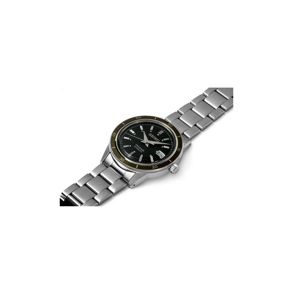 Seiko Presage Style60's Black Dial Watch