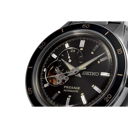 Seiko Presage Style60's Black Dial Watch