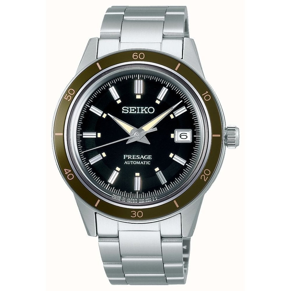 Seiko Presage Style60's Black Dial Watch