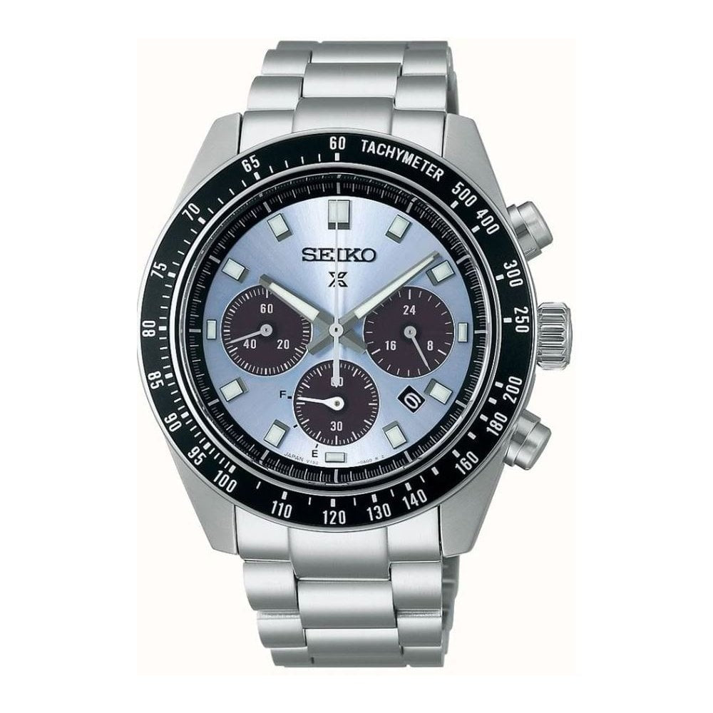 Seiko Prospex “Crystal Trophy” Solar Chronograph Gents Stainless Steel Watch