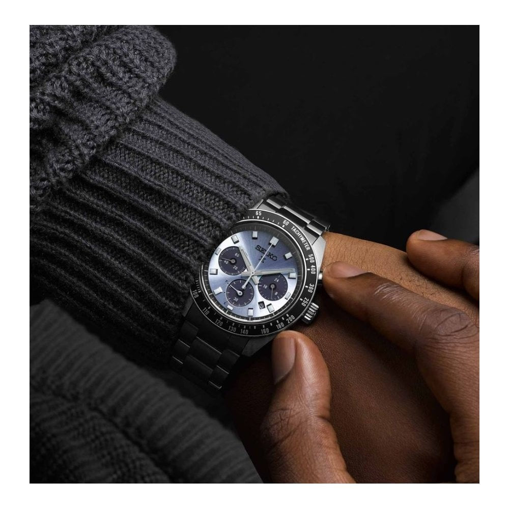Seiko Prospex “Crystal Trophy” Solar Chronograph Gents Stainless Steel Watch