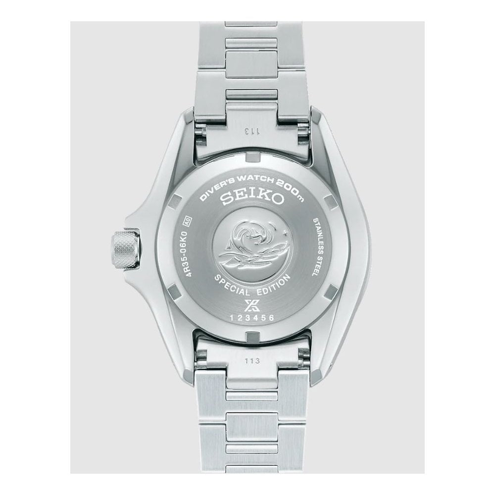 Seiko X 60th Anniversary Padi, Green Samuri Dial, Automatic, Special Edition Gents Stainless Steel Watch