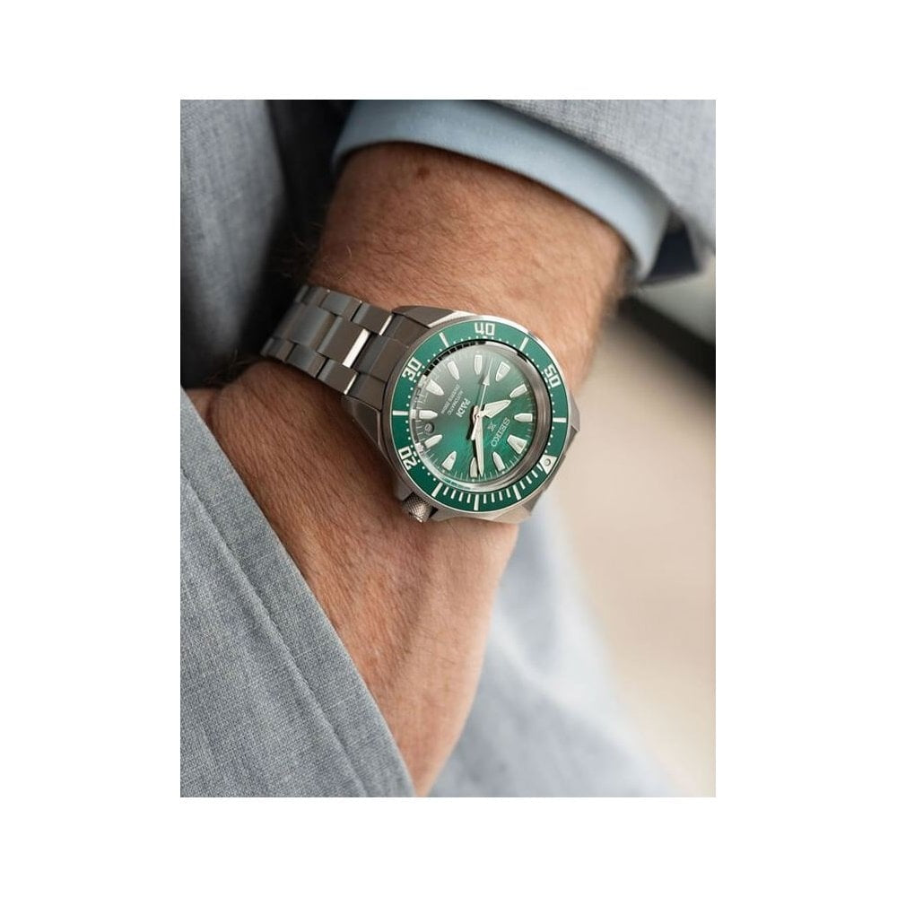 Seiko X 60th Anniversary Padi, Green Samuri Dial, Automatic, Special Edition Gents Stainless Steel Watch