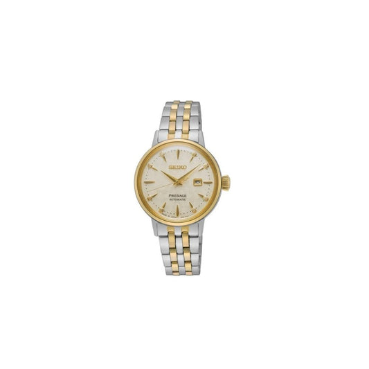 Seiko presage cocktail time 'white lady' diamond twist