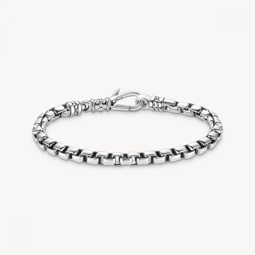 Silver Bracelet Box Chain