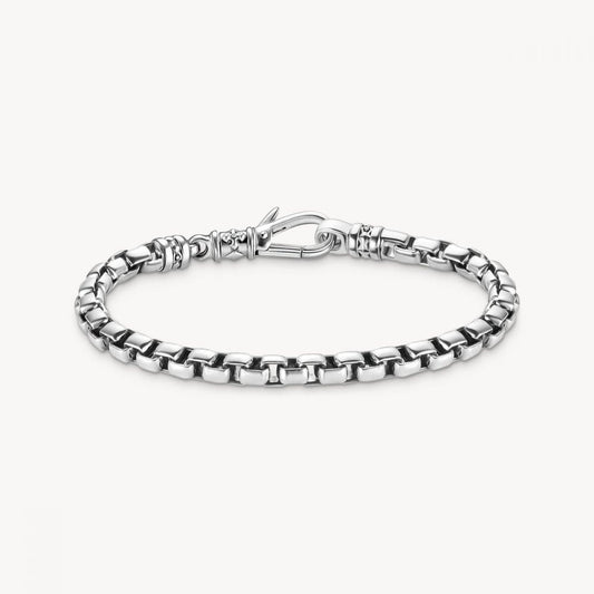 Silver Bracelet Box Chain