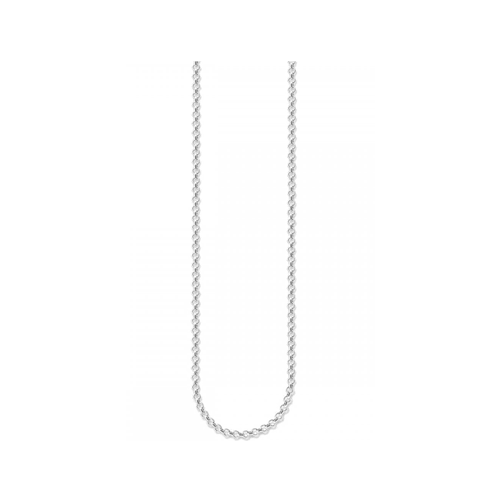 Silver Round Belcher Chain