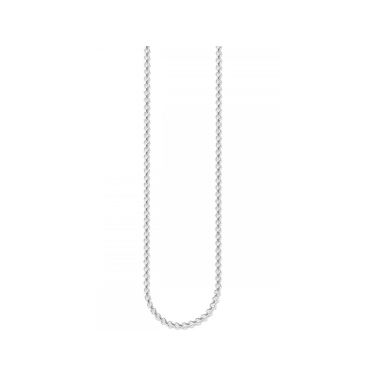Silver Round Belcher Chain