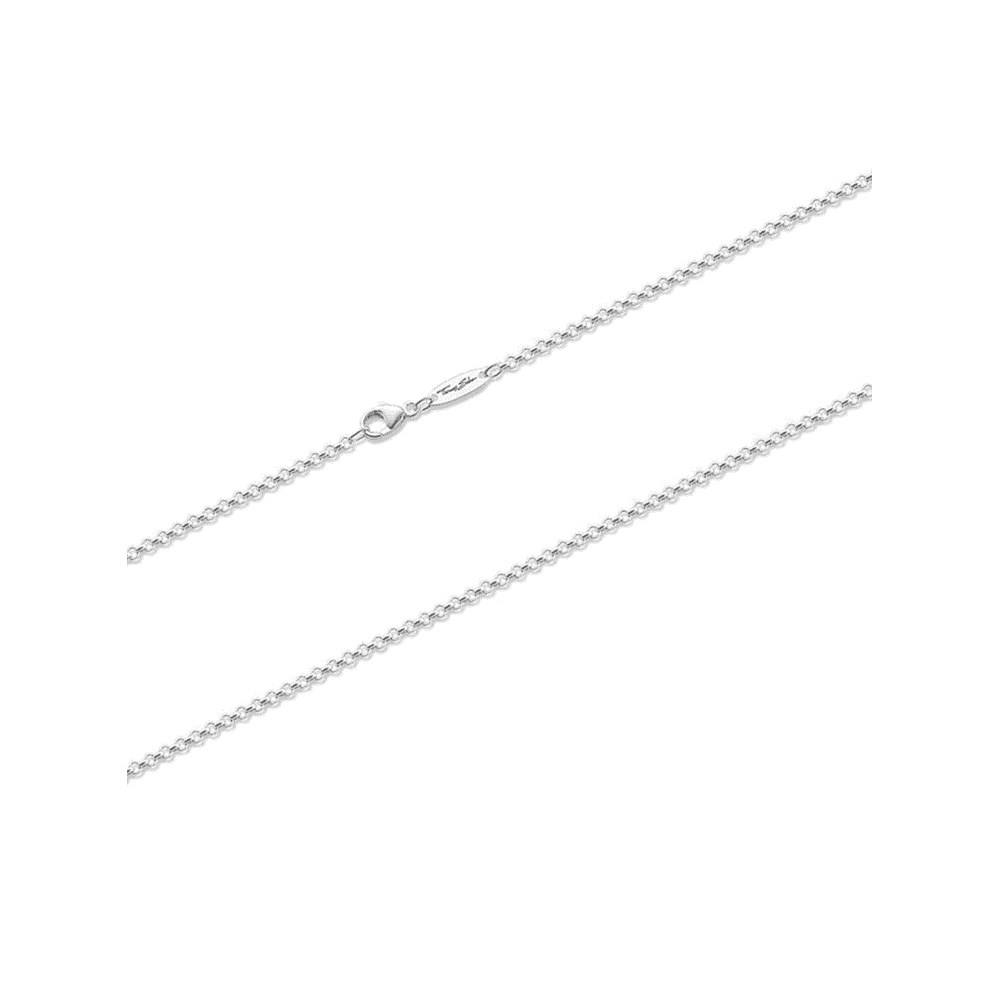 Silver Round Belcher Chain
