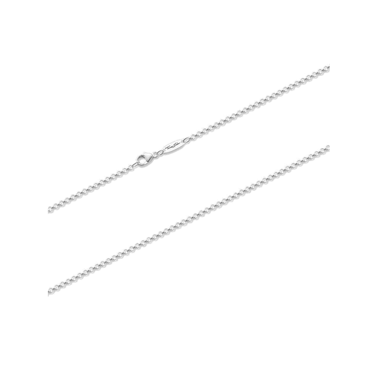 Silver Round Belcher Chain