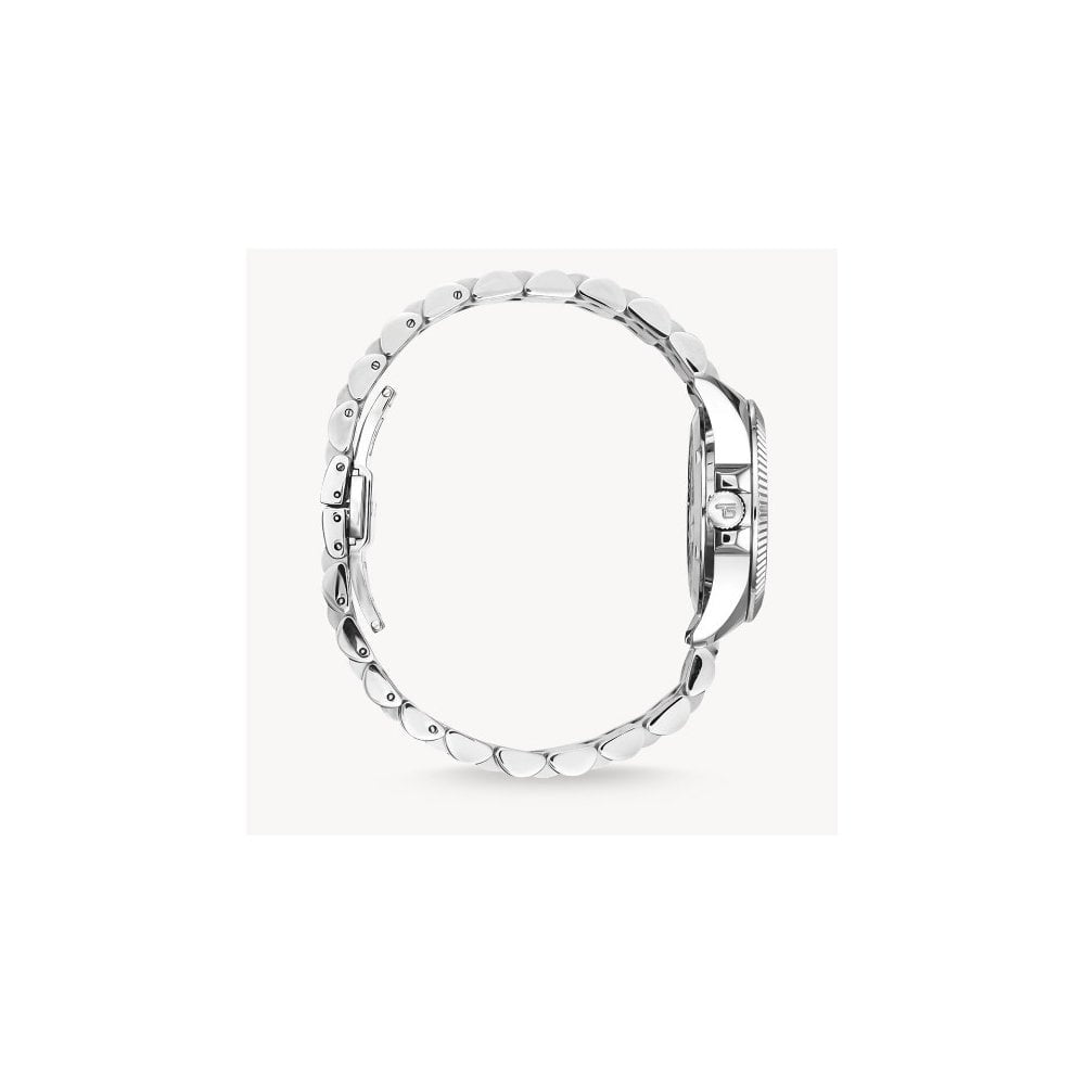 Silver ladies' watch Divine Jewellery Stone with imitation turquoise