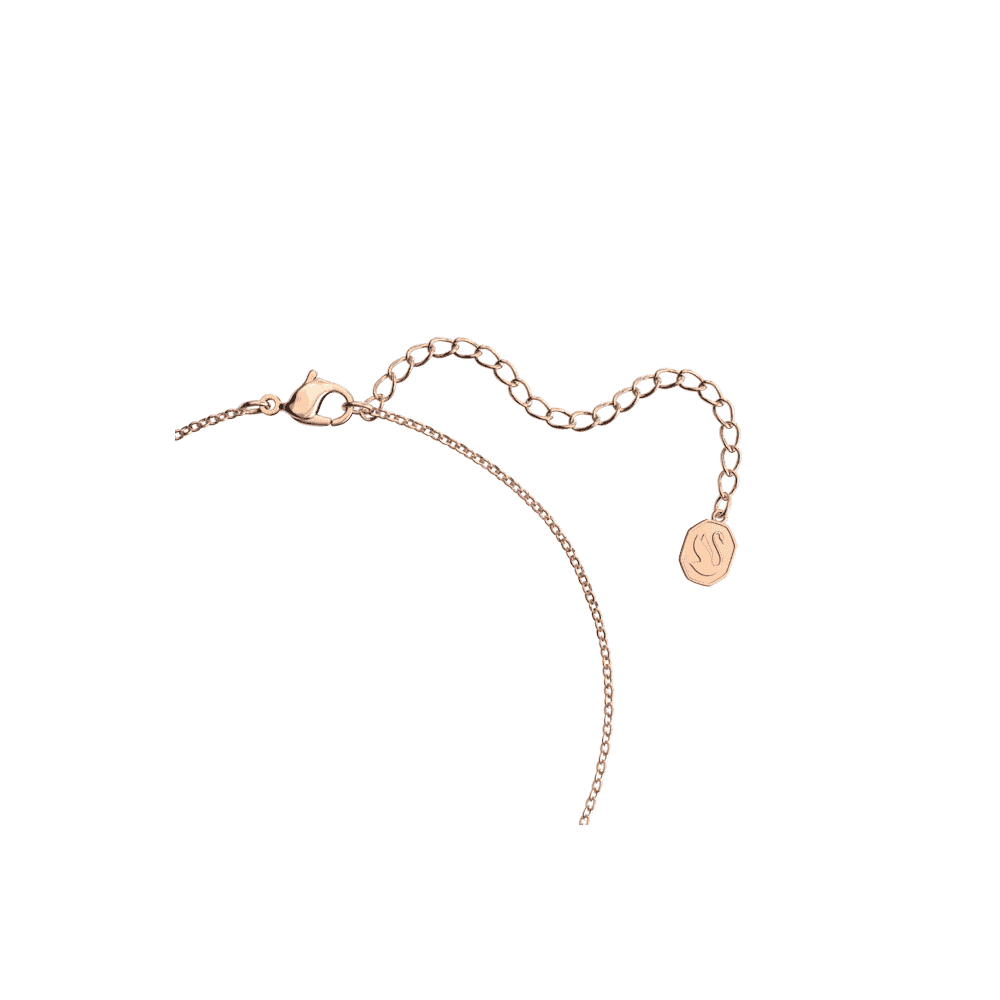 Stella pendant, Mixed cuts, Star, White, Rose gold-tone plated