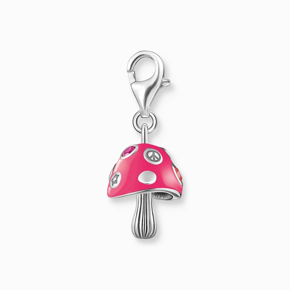 Sterling Silver Colourful Fly Agaric Charm