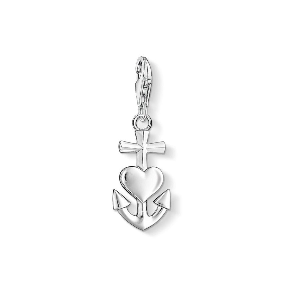 Sterling Silver Faith, Love, Hope Charm