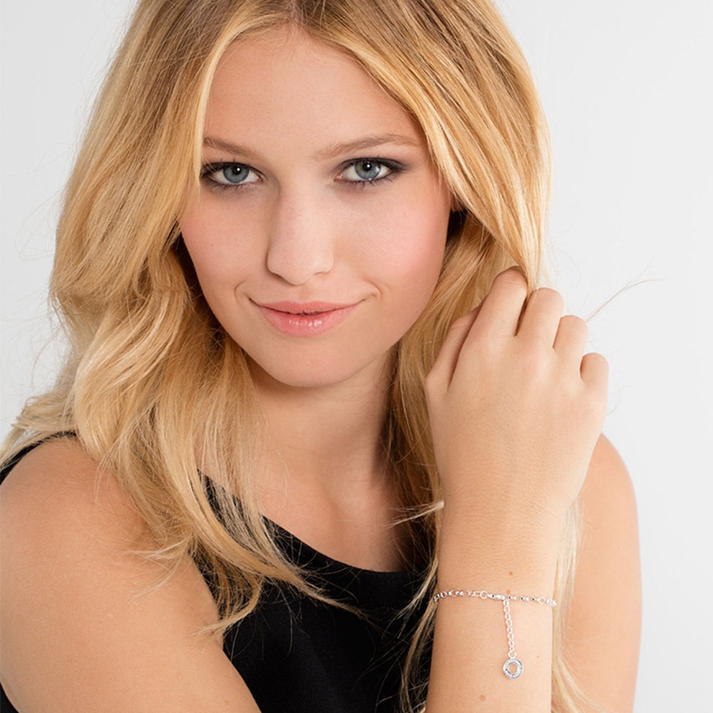 Sterling Silver Fine Charm Bracelet