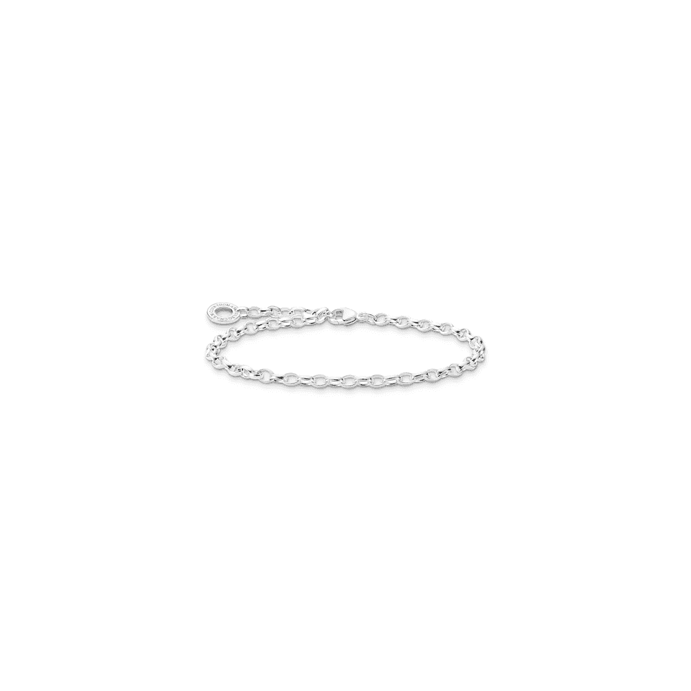 Sterling Silver Fine Charm Bracelet