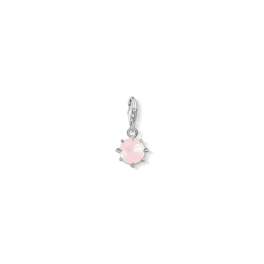 Sterling Silver October Birthstone Charm