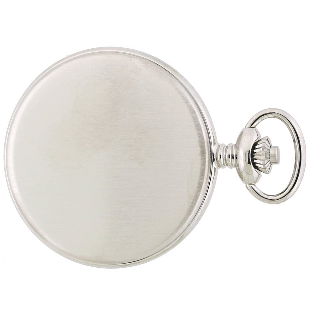 TELSTAR STAINLESS STEEL POCKET WATCH WITH ROMAN NUMERALS