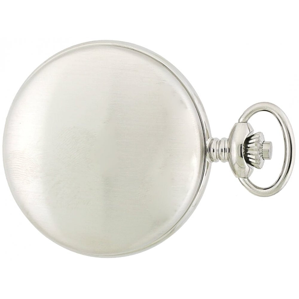 TELSTAR STAINLESS STEEL POCKET WATCH WITH ROMAN NUMERALS