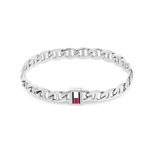 TOMMY HILFIGER CURB STEEL BRACELET