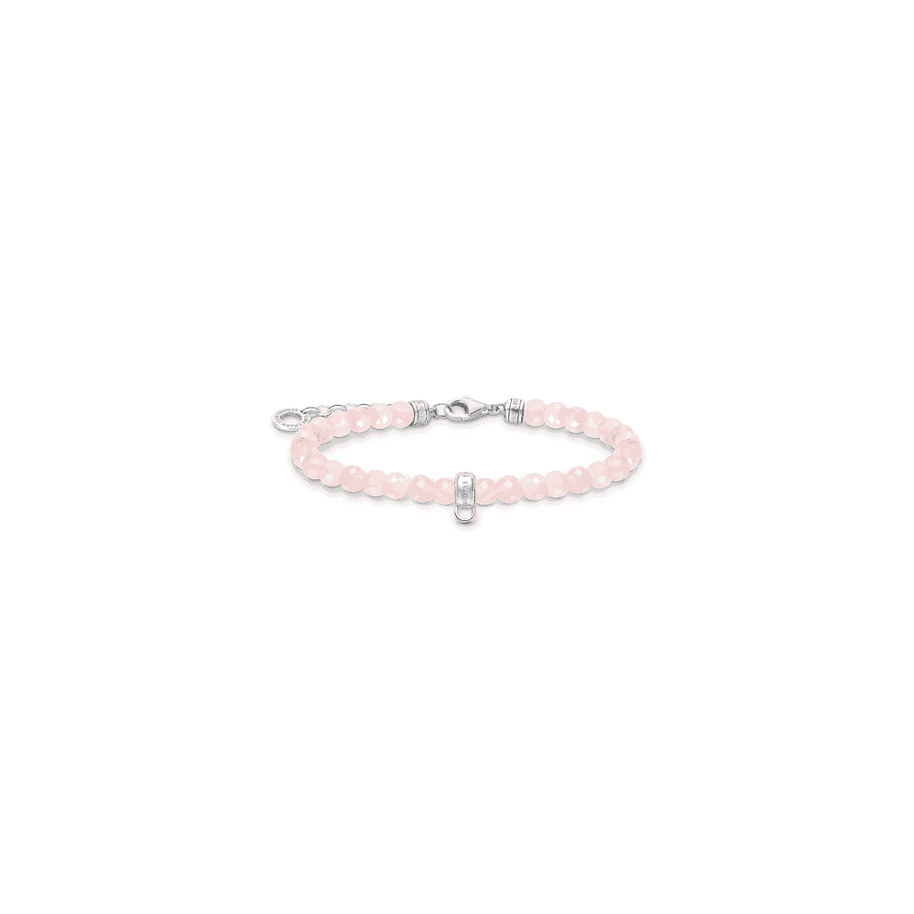 THOMAS SABO BRACELET WITH PINK PEARLS