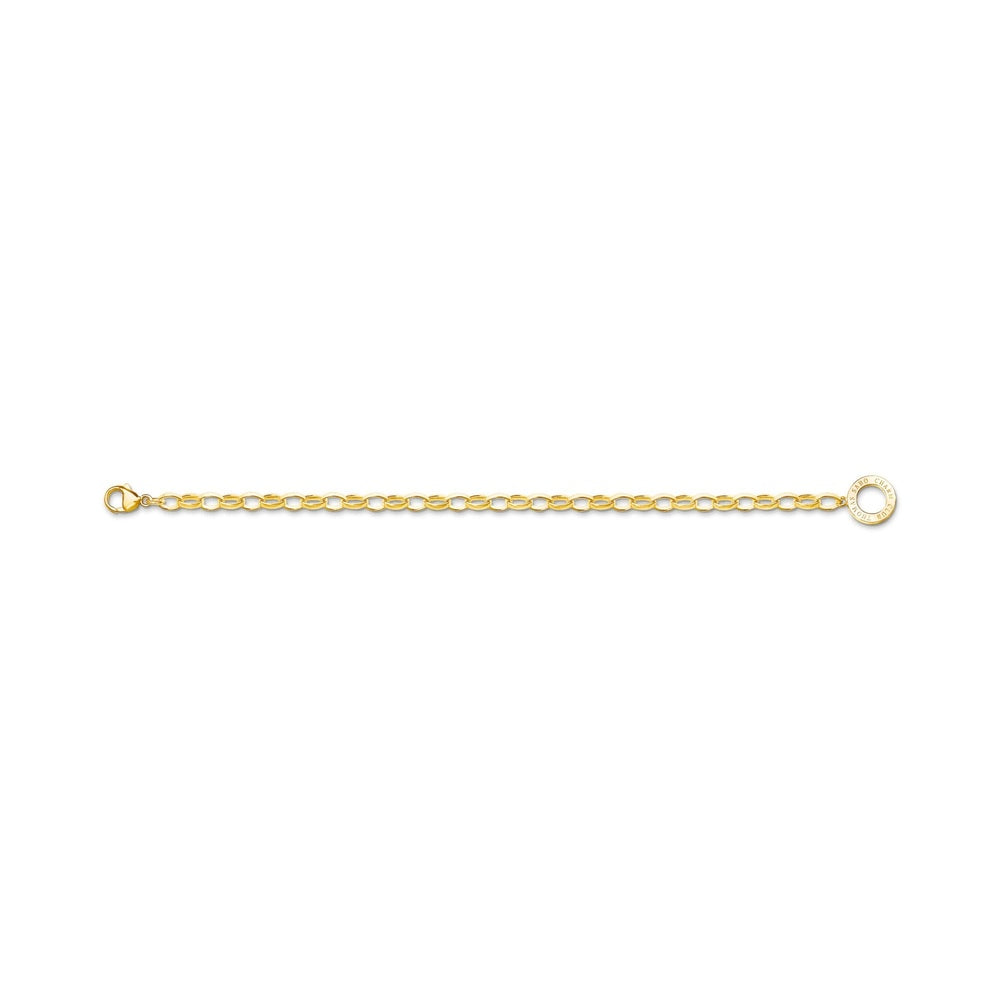 THOMAS SABO GOLD ON SILVER  CHARM BRACELET
