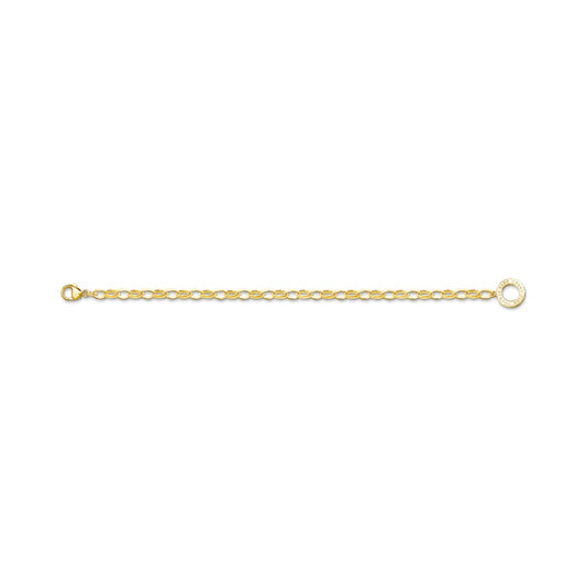 THOMAS SABO GOLD ON SILVER  CHARM BRACELET