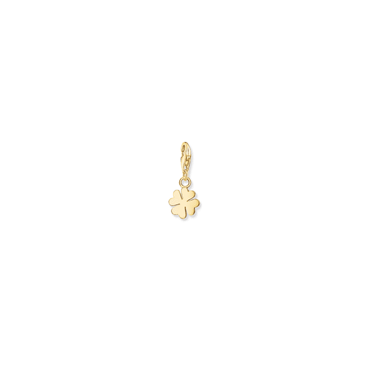 THOMAS SABO GOLD PLATED CLOVERLEAF CHARM