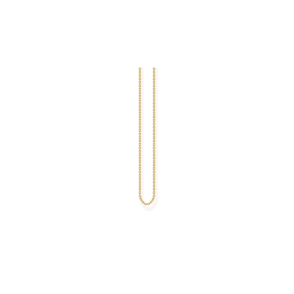 THOMAS SABO GOLD PLATED FINE ANCHOR CHAIN
