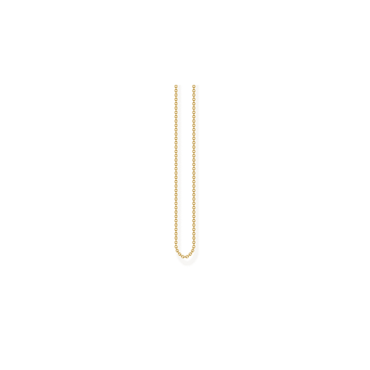 THOMAS SABO GOLD PLATED FINE ANCHOR CHAIN