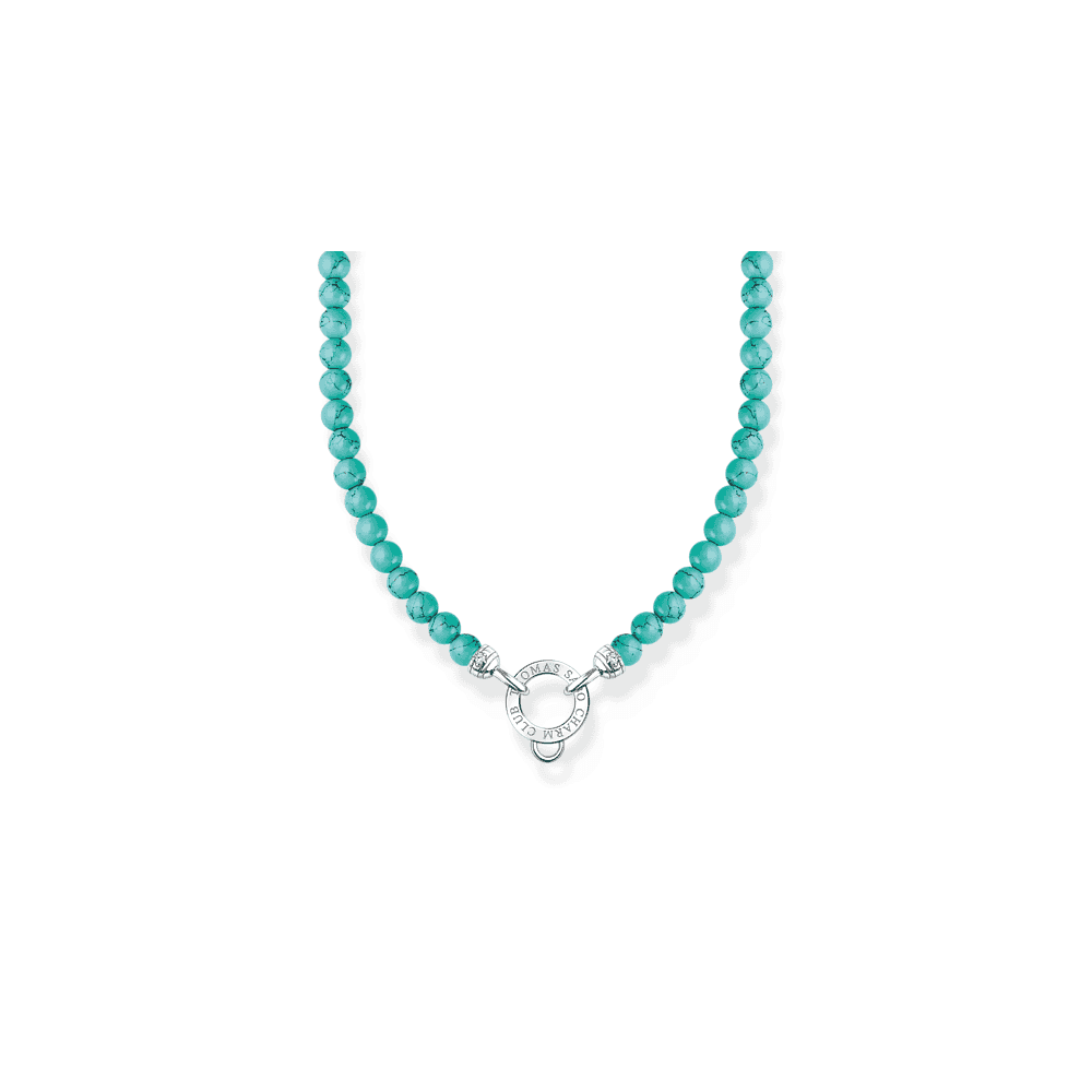 THOMAS SABO NECKLACE WITH TURQUOISE PEARLS