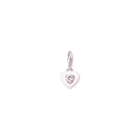 THOMAS SABO PINK HEART CHARM
