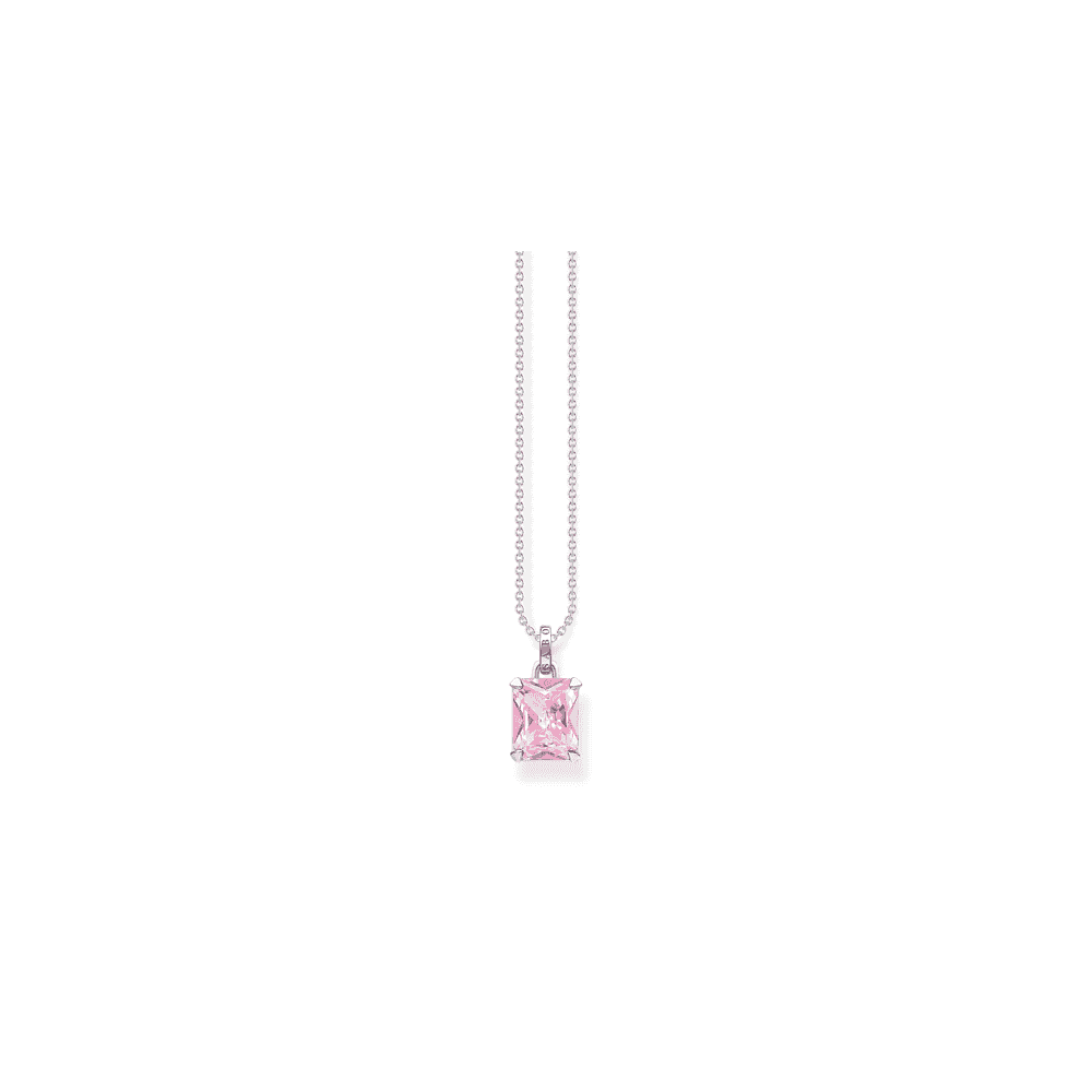 THOMAS SABO PINK STONE PENDANT