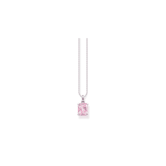 THOMAS SABO PINK STONE PENDANT
