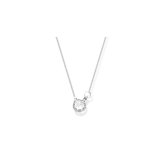 THOMAS SABO STERLING SILVER CROWN NECKLACE