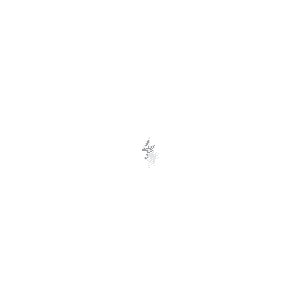 THOMAS SABO STERLING SILVER FLASH STUD EARRINGS