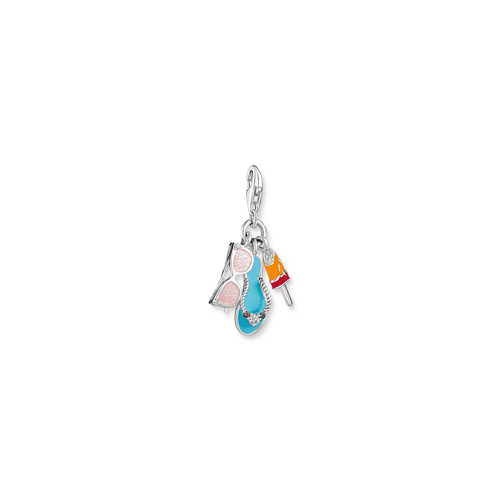 THOMAS SABO STERLING SILVER SUMMER TIME CHARM