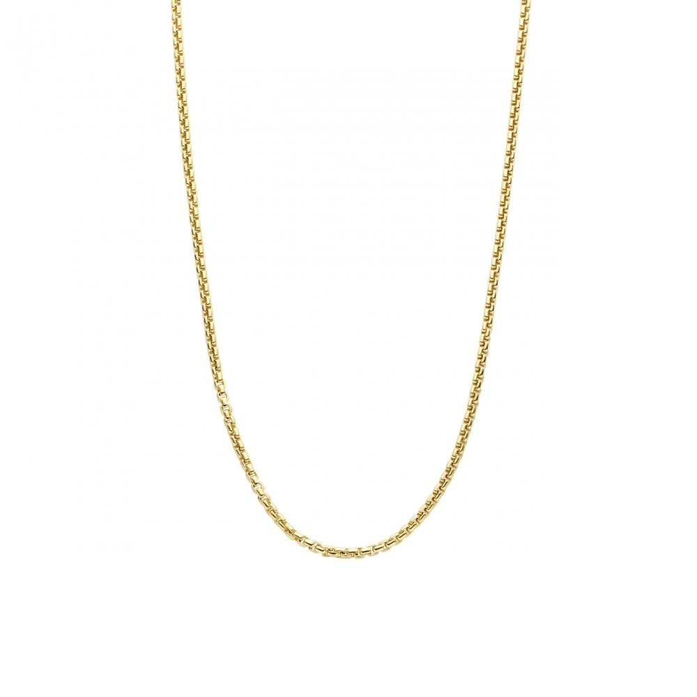 TISENTO GOLD ON SILVER ROPE CHAIN