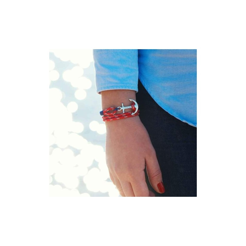 TOM HOPE ARCTIC 3 ANCHOR TRIPLE WRAP BRACELET