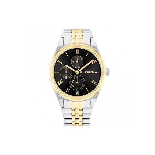 TOMMY HILFIGER LADIES MONIC BLACK DIAL WATCH