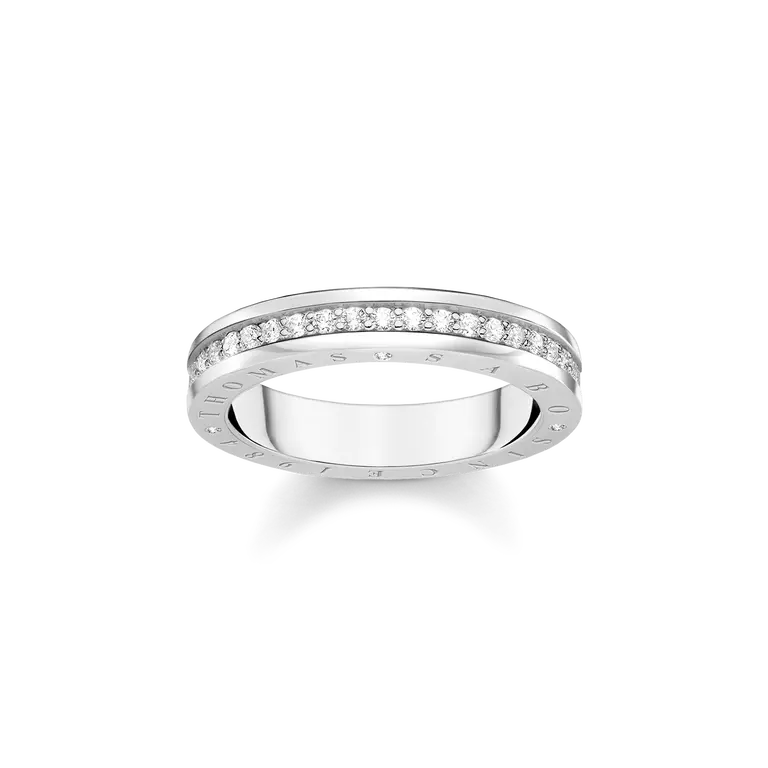 Thomas Sabo Sterling Silver White Zirconia Ring