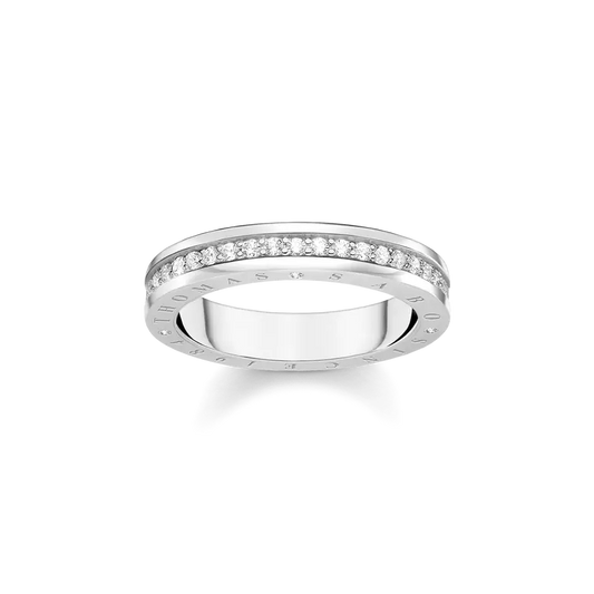 Thomas Sabo Sterling Silver White Zirconia Ring