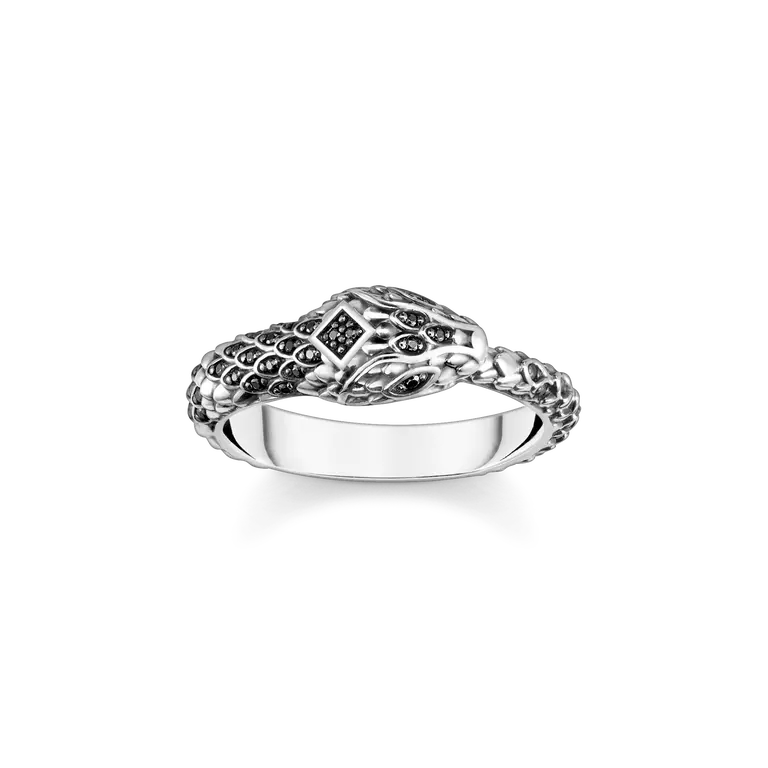 Thomas Sabo Blackened Mystical Snake Ring