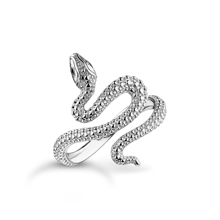 THOMAS SABO SS TEMPTING ROMANCE SNAKE RING