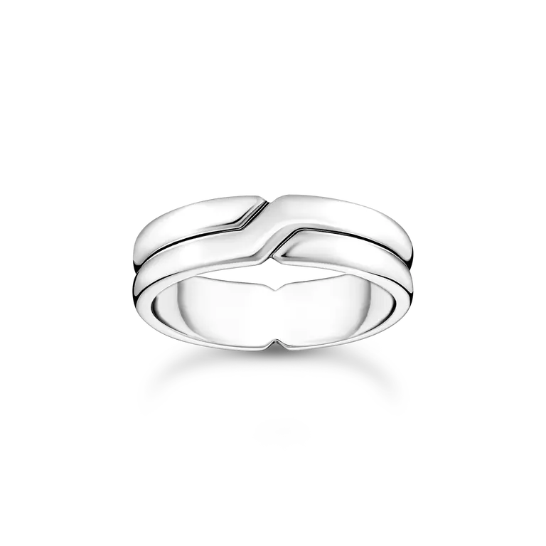 THOMAS SABO SS CROSSOVER RING